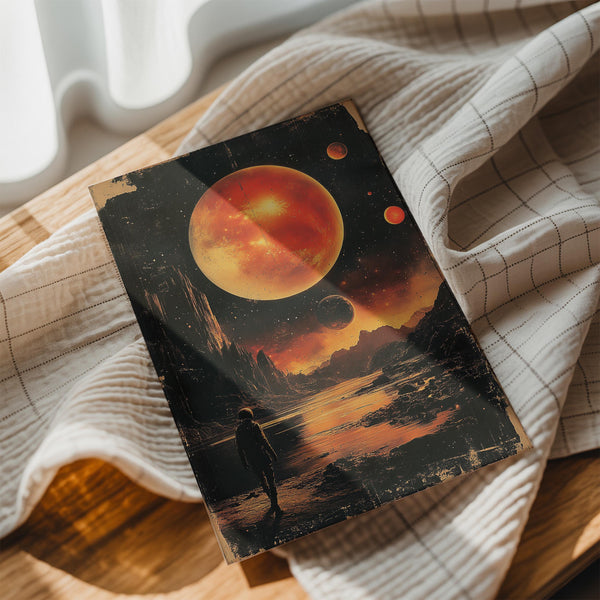 Astronaut Red Worldscape