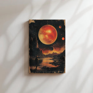 Astronaut Red Worldscape