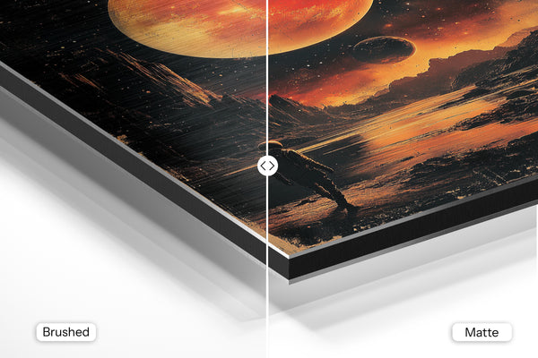 Astronaut Red Worldscape