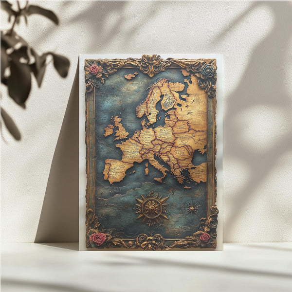 Europe Antique Map