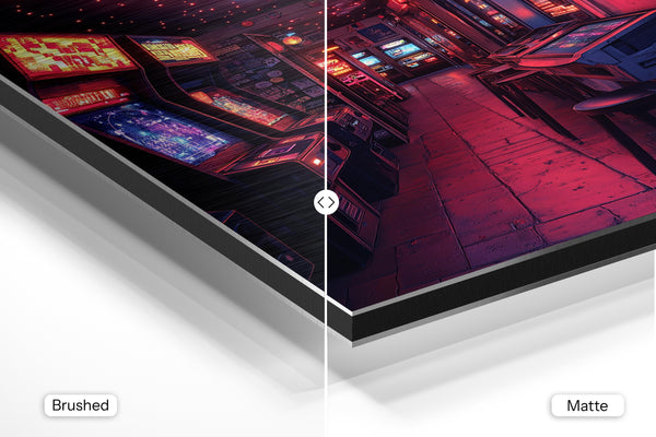 Neon Arcade Corridor