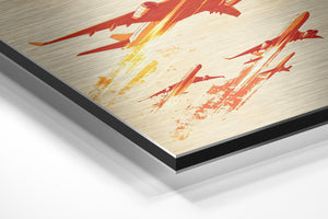 Ascending Aircraft Art