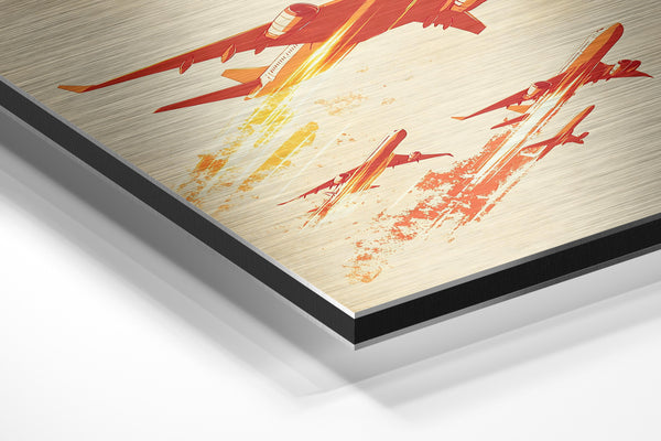 Ascending Aircraft Art