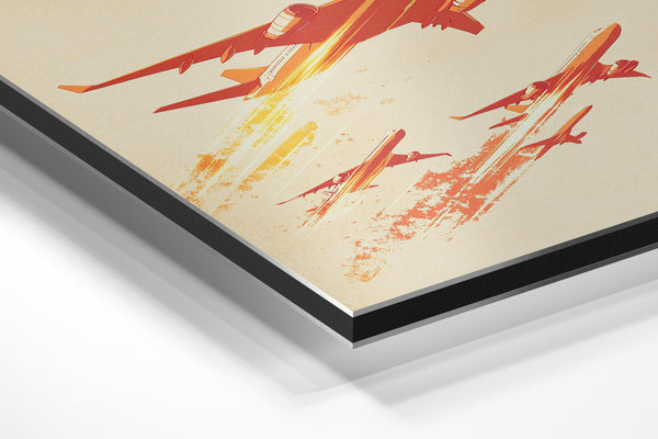 Ascending Aircraft Art