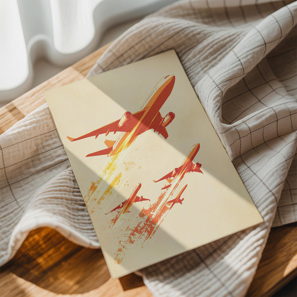 Ascending Aircraft Art