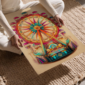 Colorful Ferris Wheel