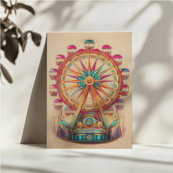 Colorful Ferris Wheel