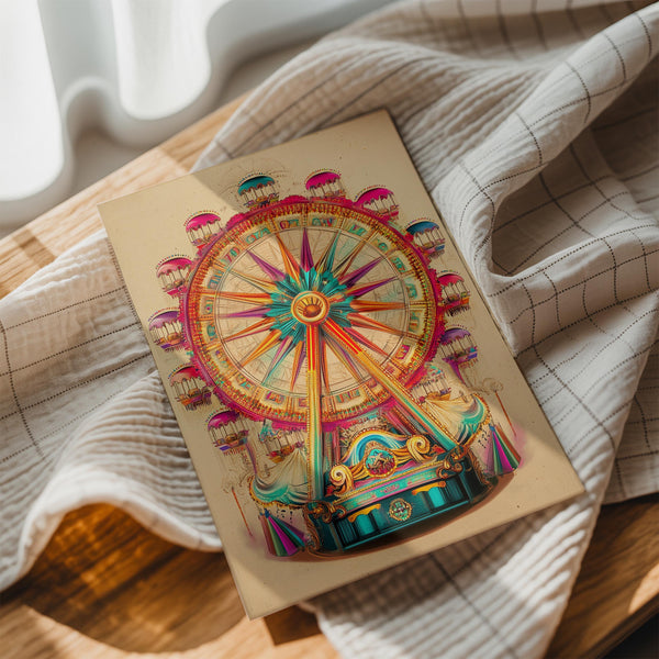 Colorful Ferris Wheel