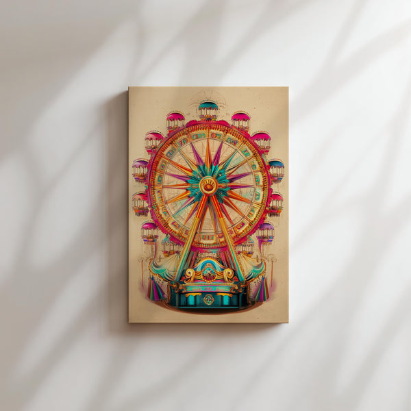 Colorful Ferris Wheel