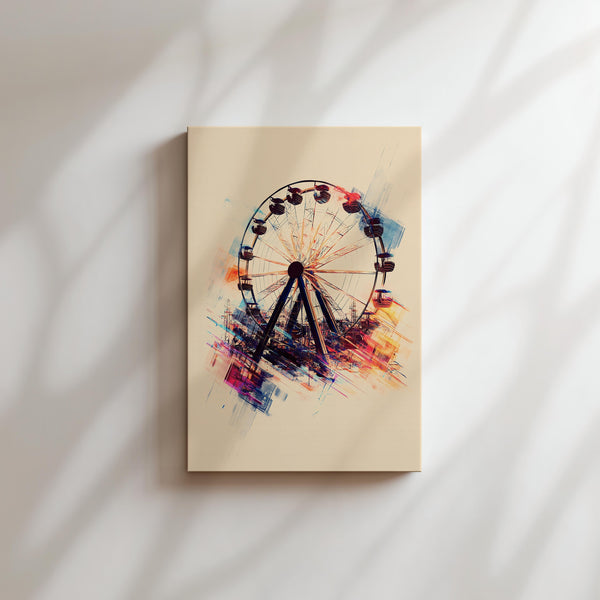 Abstract Ferris Wheel