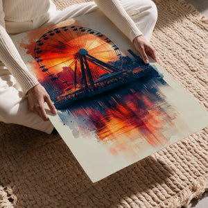 Sunset City Ferris Wheel