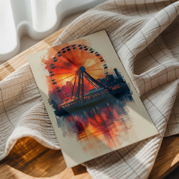 Sunset City Ferris Wheel