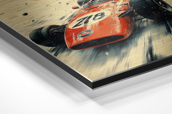 Vintage Racecar Speed