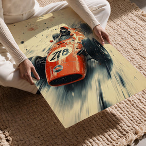 Vintage Racecar Speed