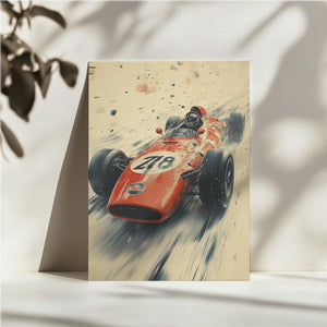 Vintage Racecar Speed