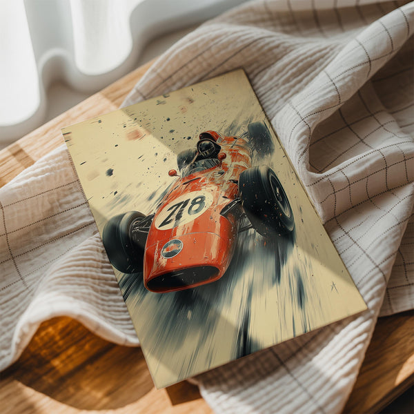 Vintage Racecar Speed