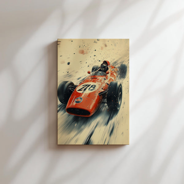 Vintage Racecar Speed