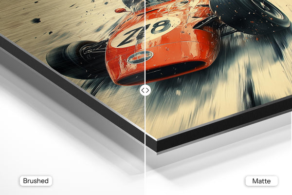 Vintage Racecar Speed