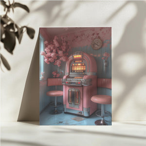 Pink Retro Jukebox