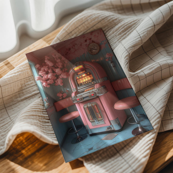 Pink Retro Jukebox