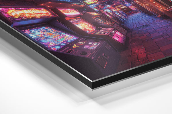 Neon Arcade Alley