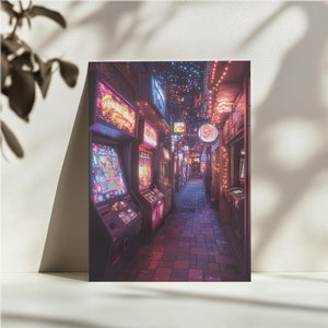 Neon Arcade Alley