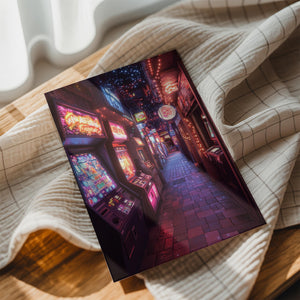 Neon Arcade Alley