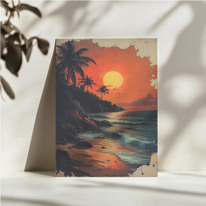 Tropical Sunset Beach
