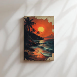 Tropical Sunset Beach