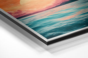 Sun Over Ocean Horizon