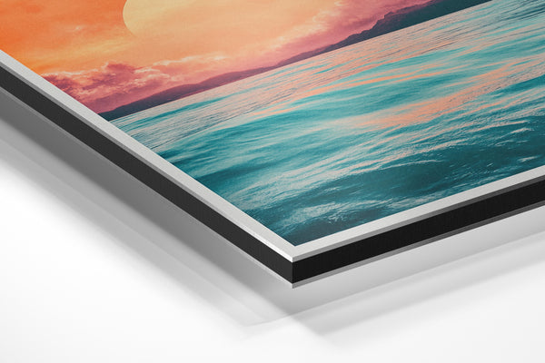 Sun Over Ocean Horizon