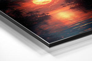 Tropical Moonlit River