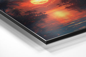 Tropical Moonlit River