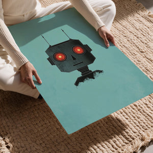 Minimalist Robot Face