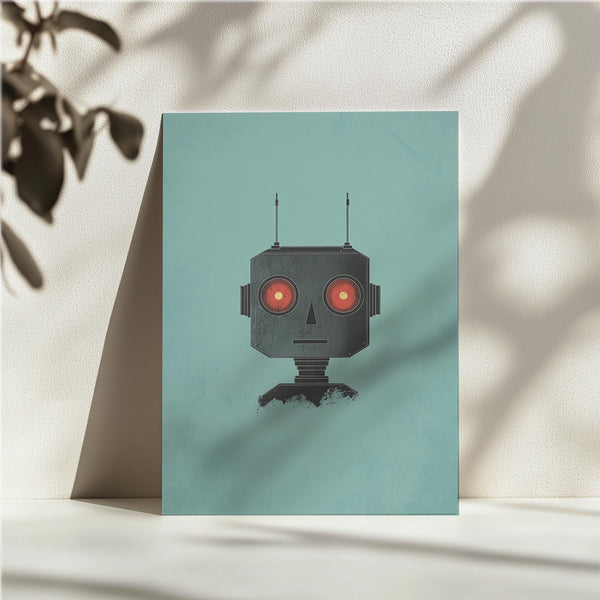 Minimalist Robot Face