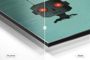 Minimalist Robot Face