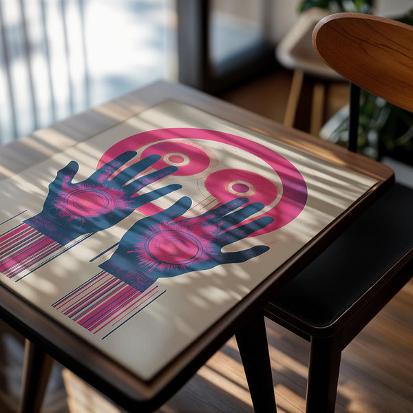 Neon Hands Symbolism