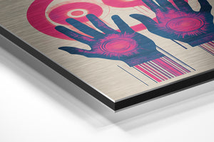 Neon Hands Symbolism