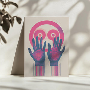 Neon Hands Symbolism