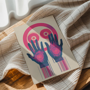 Neon Hands Symbolism