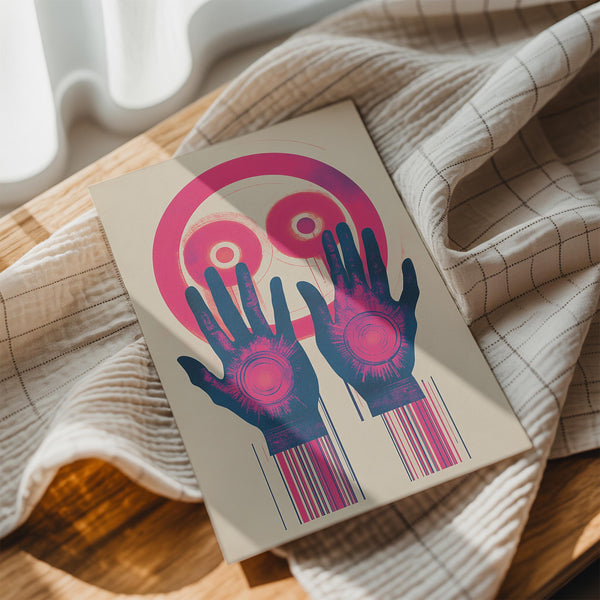 Neon Hands Symbolism