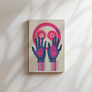 Neon Hands Symbolism