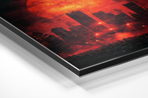 Red Sunset Concert Scene