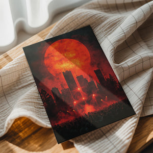 Red Sunset Concert Scene