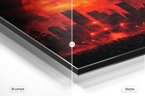 Red Sunset Concert Scene