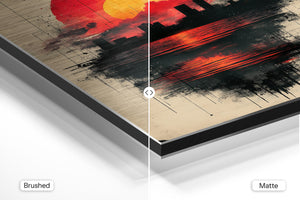 Sunset City Silhouette