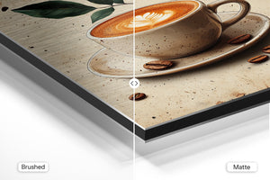 Latte Art Coffee Cup