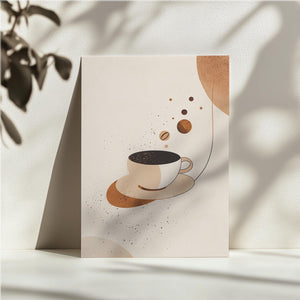Abstract Coffee Cup