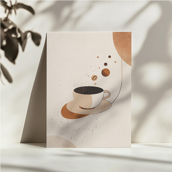 Abstract Coffee Cup