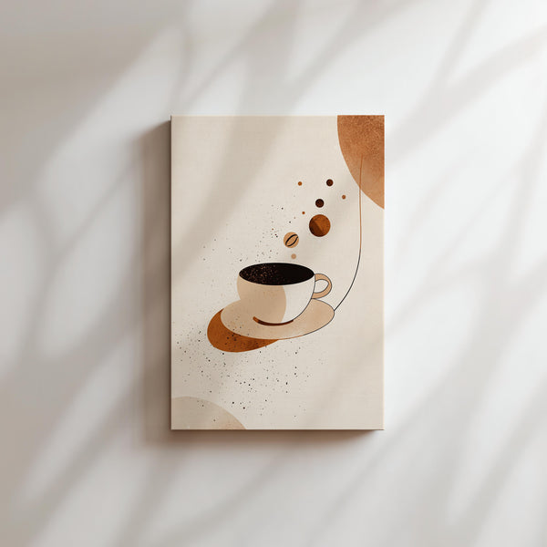 Abstract Coffee Cup